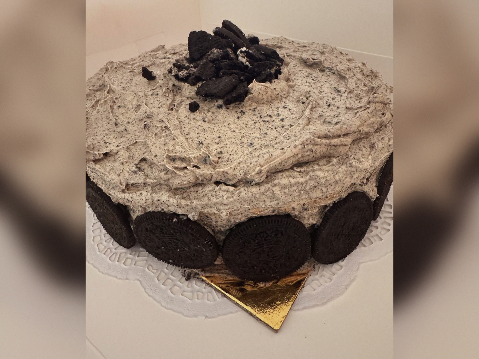 The Oreo Cake, cookies and cream, By Reem home bakery Amman